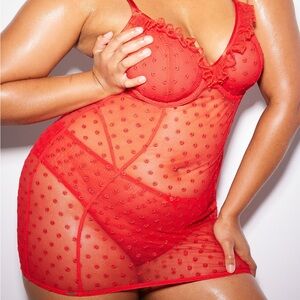 NWT Savage X Fenty sheer dress 2X